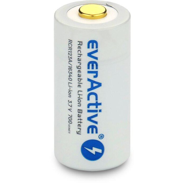 Akumulatorek 16340 / R-Cr123 3,7V Everactive 700Mah (1 Szt.) Z Zabezpieczeniem
