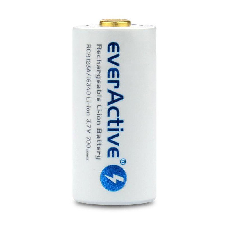 Akumulatorek 16340 / R-Cr123 3,7V Everactive 700Mah (1 Szt.) Z Zabezpieczeniem