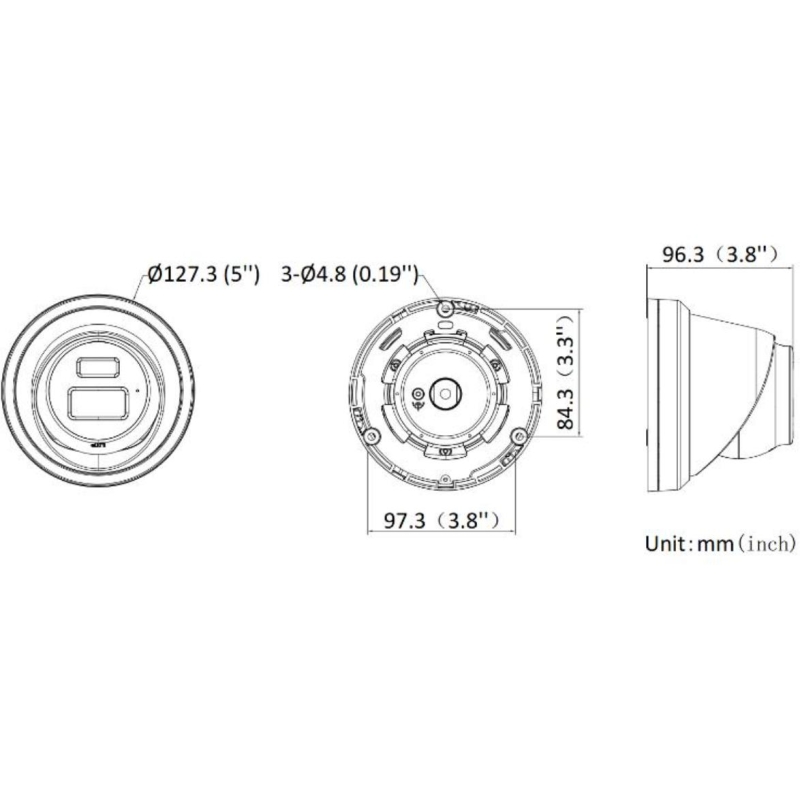 Kamera Ip Hikvision Ds-2Cd2343G2-Li(2.8Mm)