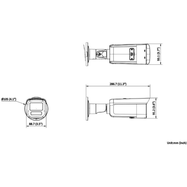 Kamera Ip Hikvision Ds-2Cd2T63G2-4Li(2.8Mm)