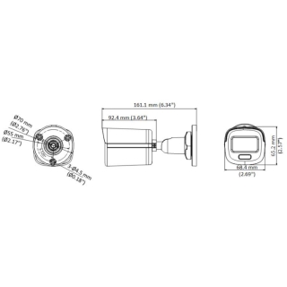 Kamera 4W1 Hikvision Ds-2Ce10Kf3T-Le(2.8Mm)(O-Std) 2