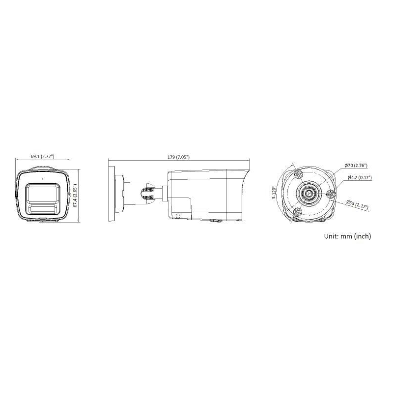 Kamera Ip Hikvision Ds-2Cd1083G2-Liuf/Sl 2.8Mm Pl