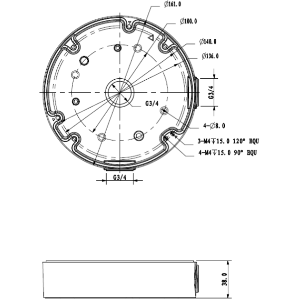Adapter Dahua Pfa138