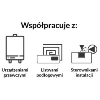 Przewodowy  Dwustanowy Regulator Pokojowy Biały St-292V3 Tech Sterowniki 2