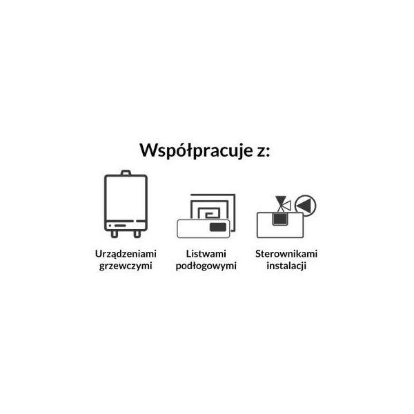 Przewodowy  Dwustanowy Regulator Pokojowy Biały St-292V3 Tech Sterowniki