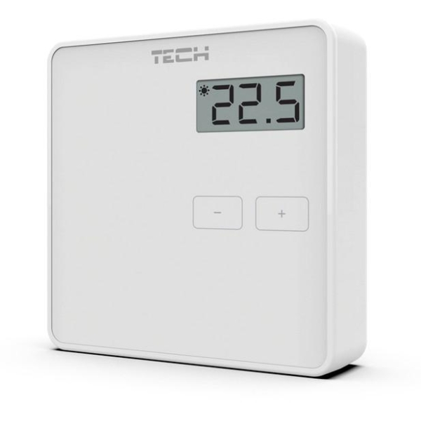 Bezprzewodowy  Dwustanowy Regulator Pokojowy Biały St-294V2 Tech Sterowniki