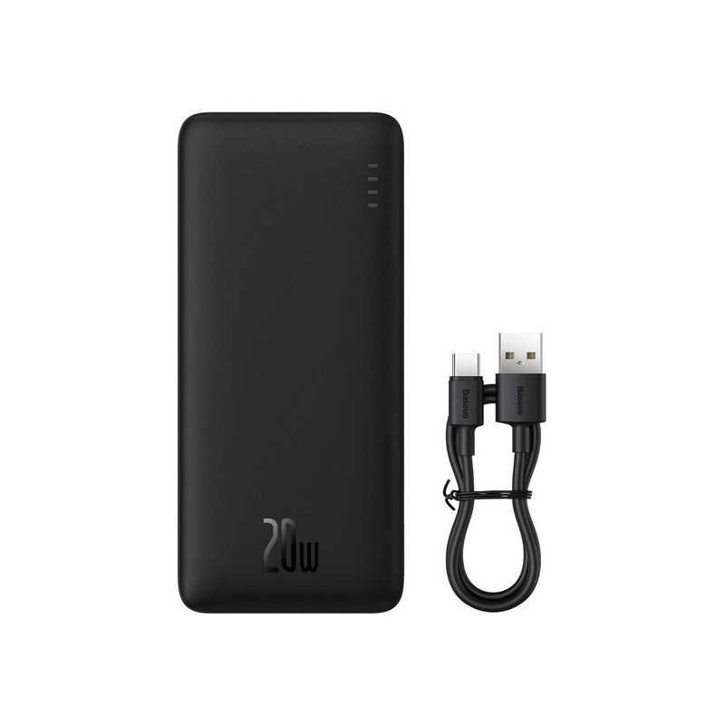 Powerbank Baseus Airpow P10022804113-00 20000Mah 20W Pd Qc 20W Usb-A Usb-C + Kabel