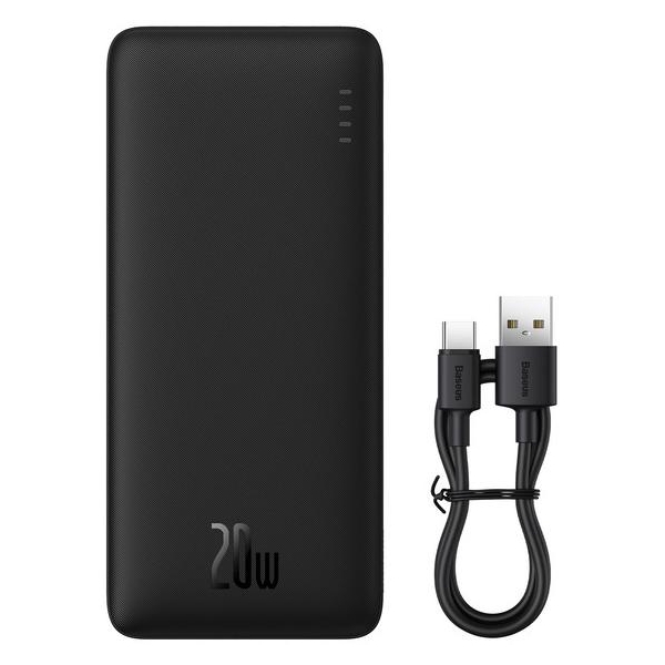 Powerbank Baseus Airpow P10022804113-00 20000Mah 20W Pd Qc 20W Usb-A Usb-C + Kabel