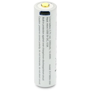 Akumulator 18650 Li-Ion 3,7V Everactive 3500Mah (1 Szt.) Micro-Usb Z Zabezpieczeniem 2