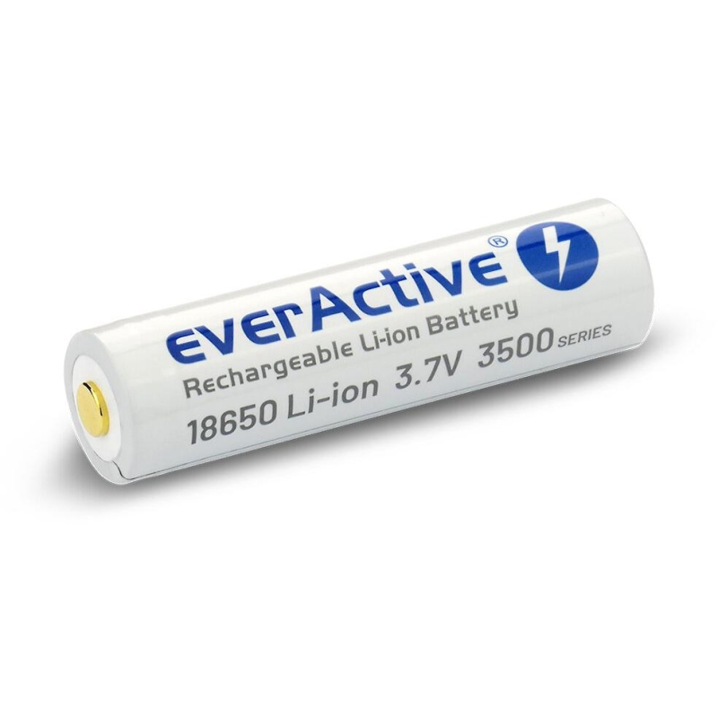 Akumulator 18650 Li-Ion 3,7V Everactive 3500Mah (1 Szt.) Micro-Usb Z Zabezpieczeniem