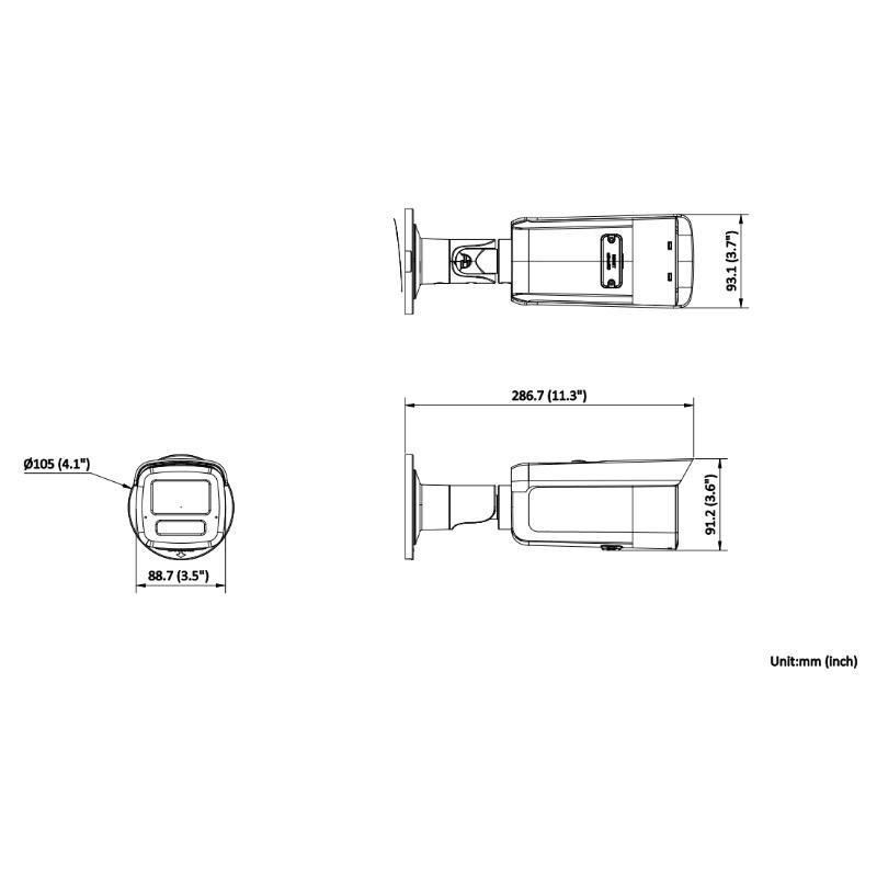 Kamera Ip Hikvision Ds-2Cd2T83G2-2Li(2.8Mm)
