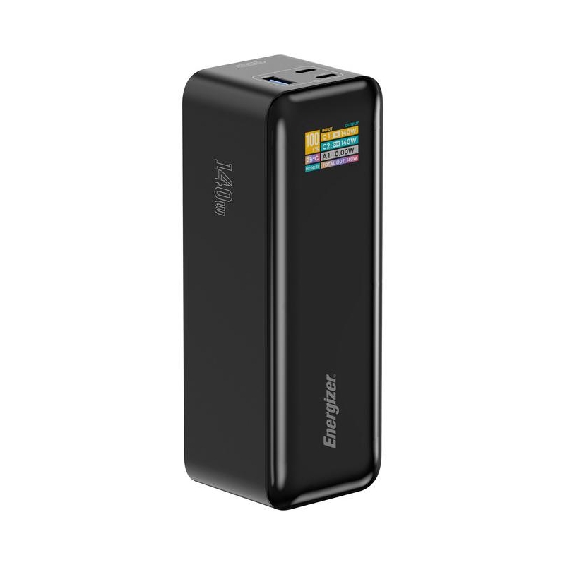 Powerbank Energizer 27000Mah 140W Pd 2X Usb-C 1X Usb-A Xp27000Pd