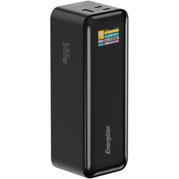 Powerbank Energizer 27000Mah 140W Pd 2X Usb-C 1X Usb-A Xp27000Pd