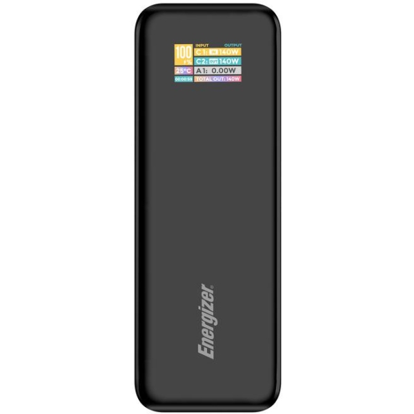 Powerbank Energizer 27000Mah 140W Pd 2X Usb-C 1X Usb-A Xp27000Pd