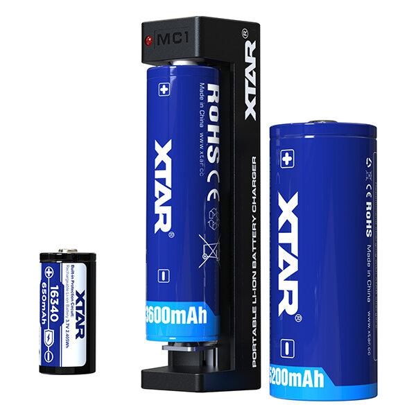 Ładowarka Do Akumulatorów Cylindrycznych Li-Ion Xtar Mc1 Usb-C