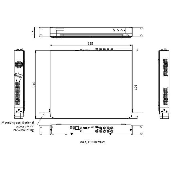 Rejestrator 5W1 Hikvision Ids-7208Hqhi-M2/Xt