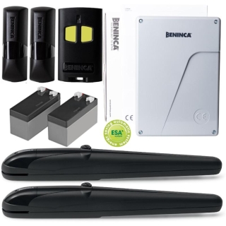 Zestaw Beninca Kbob2124Dk.p Turbo 24V Do 4M Bram Dwuskrzydłowych + Akumulatory