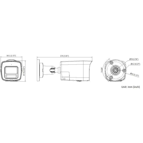 Kamera Ip Hikvision Ds-2Cd1023G2-Liuf/Sl 2.8Mm Pl