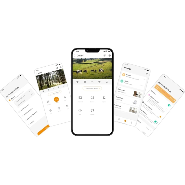 Kamera Ip Imou Cell Pt 4G Kit 3Mp Bateryjna Z Panelem Solarnym