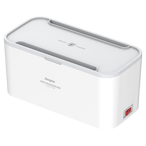 Listwa Antyprzepięciowa Z Zabezpieczeniem Energizer 5X Schuko 2X Usb-A 1X Usb-C 2500W 10A Kabel 2M Magnetic