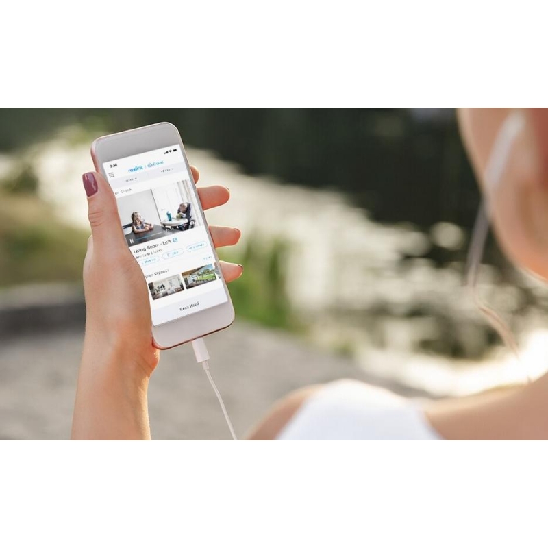 Kamera Ip Reolink Trackmix B770 Akumulatorowa (4Mp+4Mp) 8Mp Wi-Fi