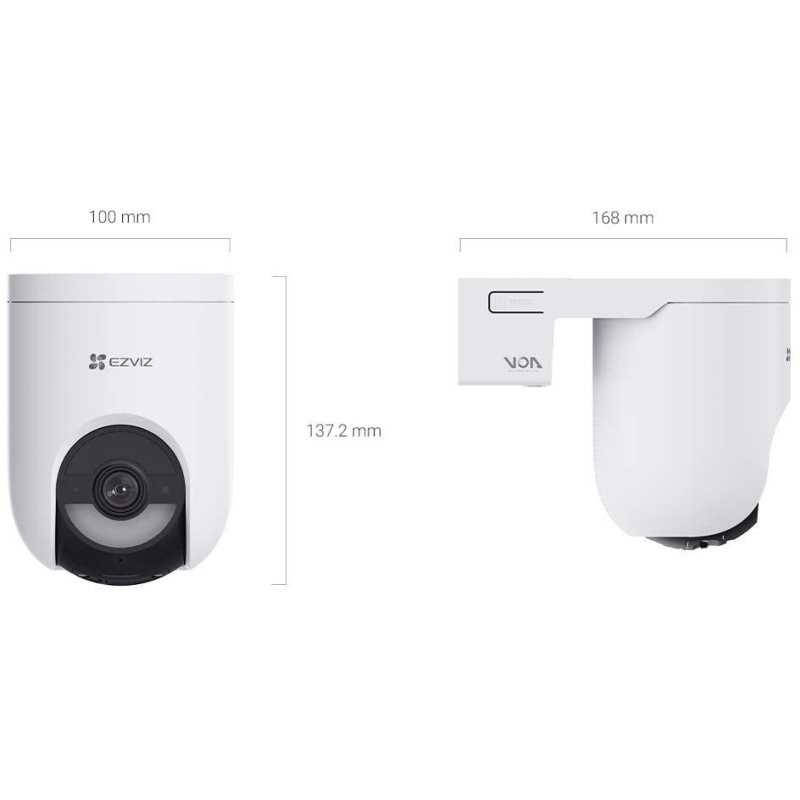 Kamera Ip Ezviz Hb8C Lite Bateryjna Pt Wi-Fi 4Mp
