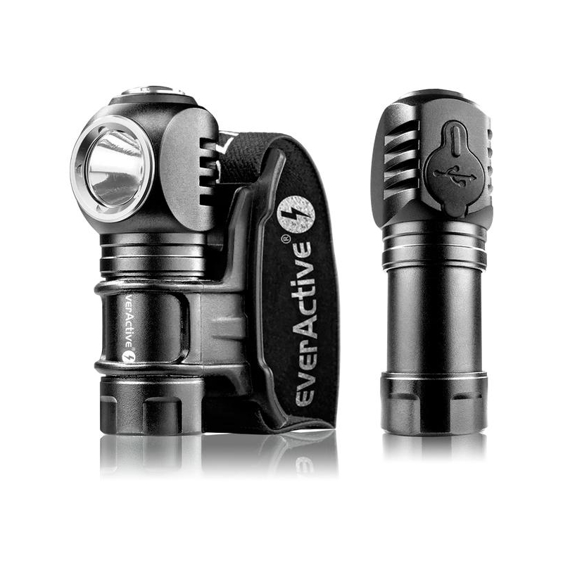 Latarka Ręczna / Czołowa Luminus Sst20 10W Led Everactive Fl-55R 500 Lumenów Ip66