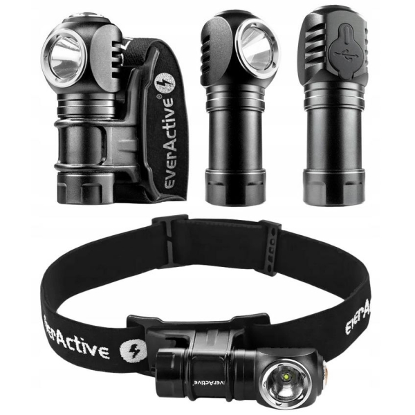 Latarka Ręczna / Czołowa Luminus Sst20 10W Led Everactive Fl-55R 500 Lumenów Ip66