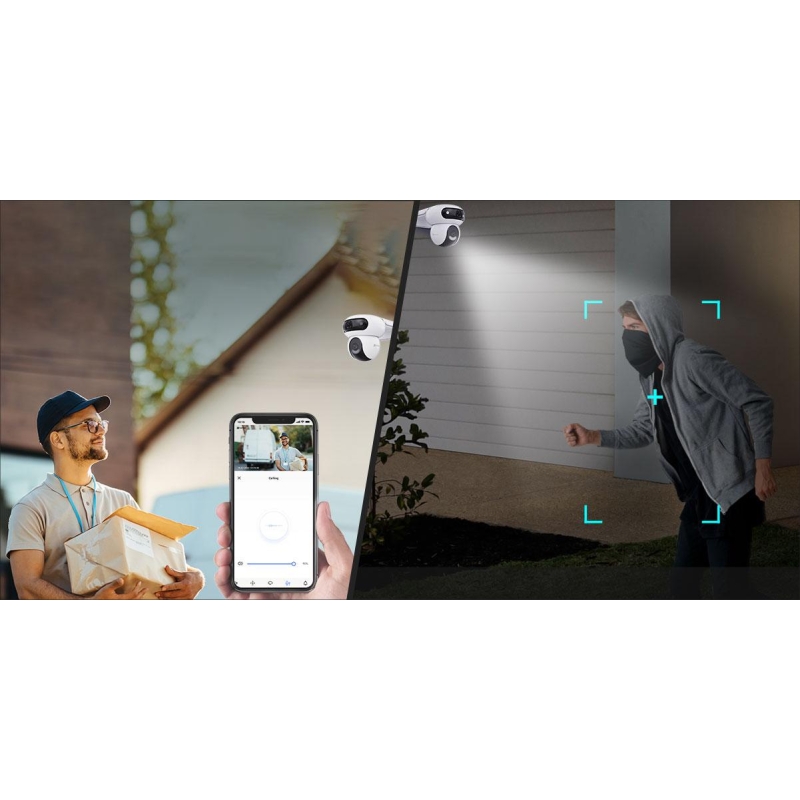 Kamera Ip Ezviz H90 4Mp+4Mp