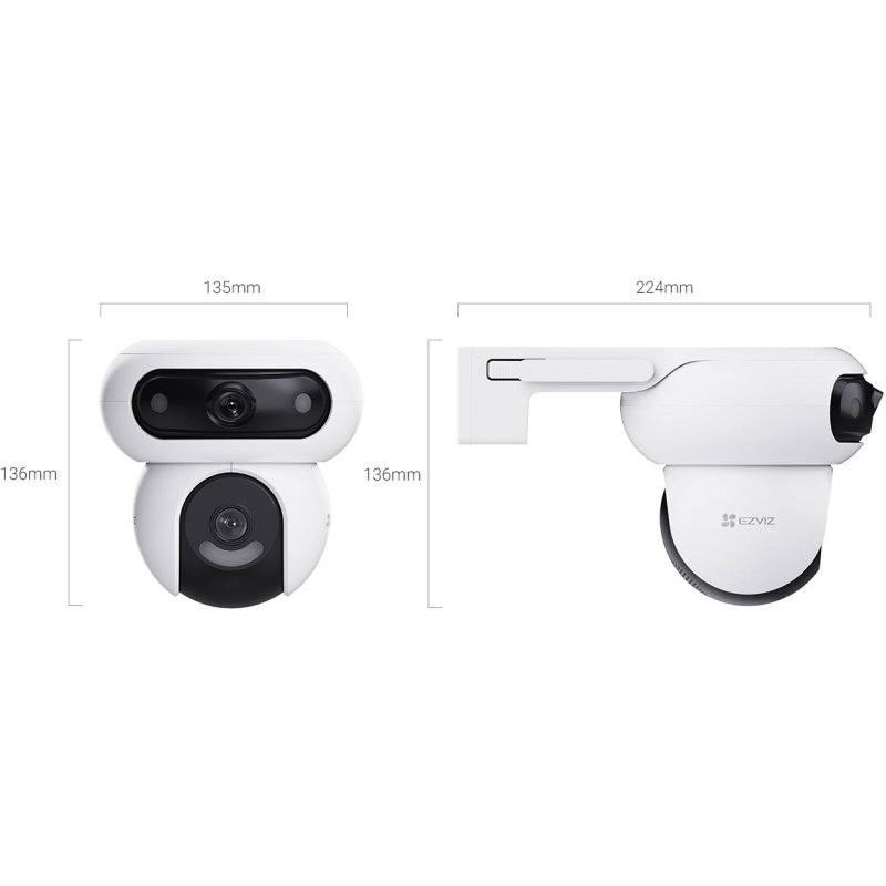Kamera Ip Ezviz H90 4Mp+4Mp