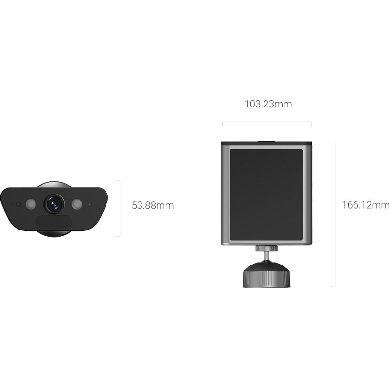 Kamera Ip Ezviz Eb5 4K 8Mpx Solarna