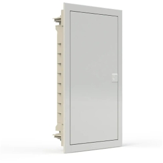 Plastikowa Obudowa Instalacyjna Z Drzwiami Metalowymi, Podtynk., Ip40, 3 Rzędy, 36 Modułów Noark Pmf 36 107103