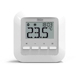 Przewodowy  Dwustanowy Regulator Pokojowy Biały St-295V3 Tech Sterowniki