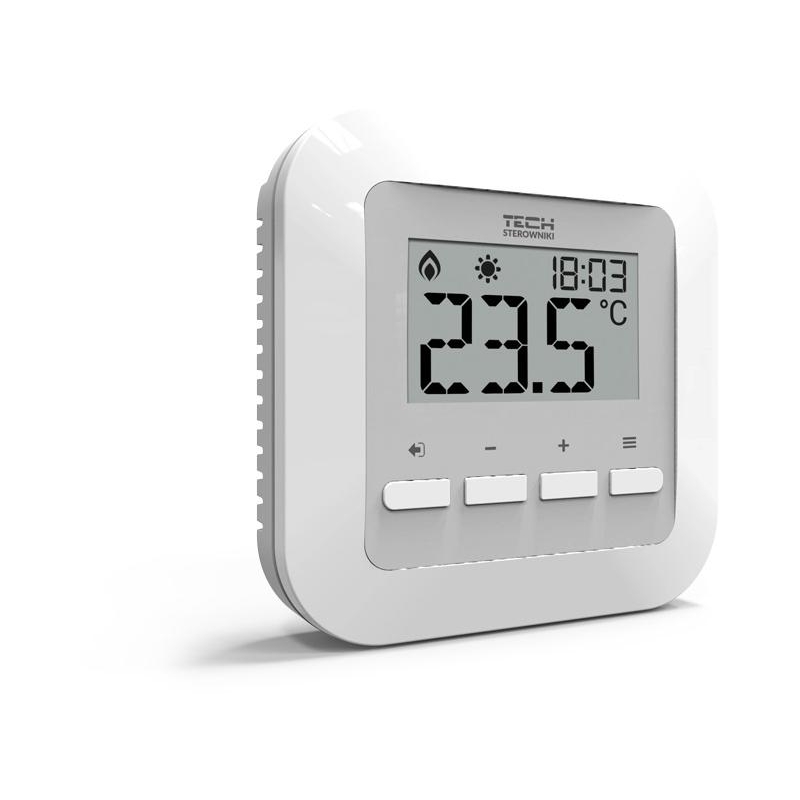 Przewodowy  Dwustanowy Regulator Pokojowy Biały St-295V3 Tech Sterowniki