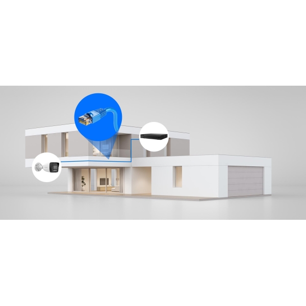 Zestaw Monitoringu Hilook 2 Kamery Ip Ipcam-B8-30Dl Z Dyskiem 1Tb