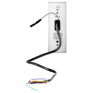 ZAMEK SZYFROWY "EURA" AC-93H5 DC-12-24V, natynkowy, szyfrator mechaniczny, czytnik Mifare 13,56 MHz, dzwonek, IP66, App TTLock 2