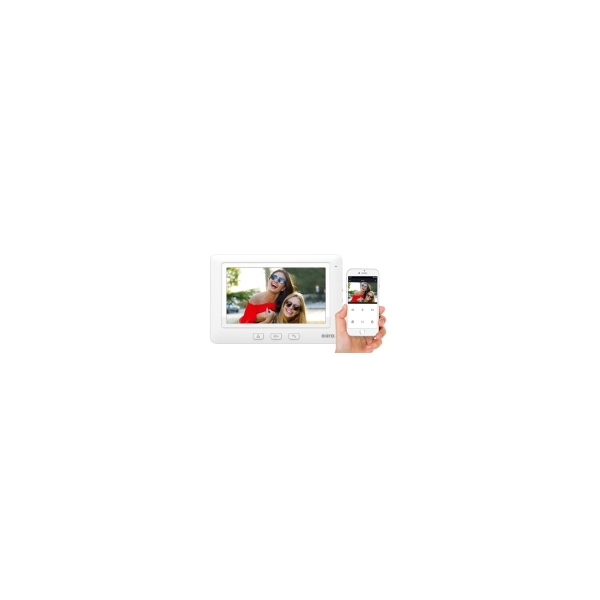 MONITOR "EURA" VDA-45A3-TY "CONNECT+" biały, 7'', otwieranie 1 wejścia, WiFi, AHD, Tuya