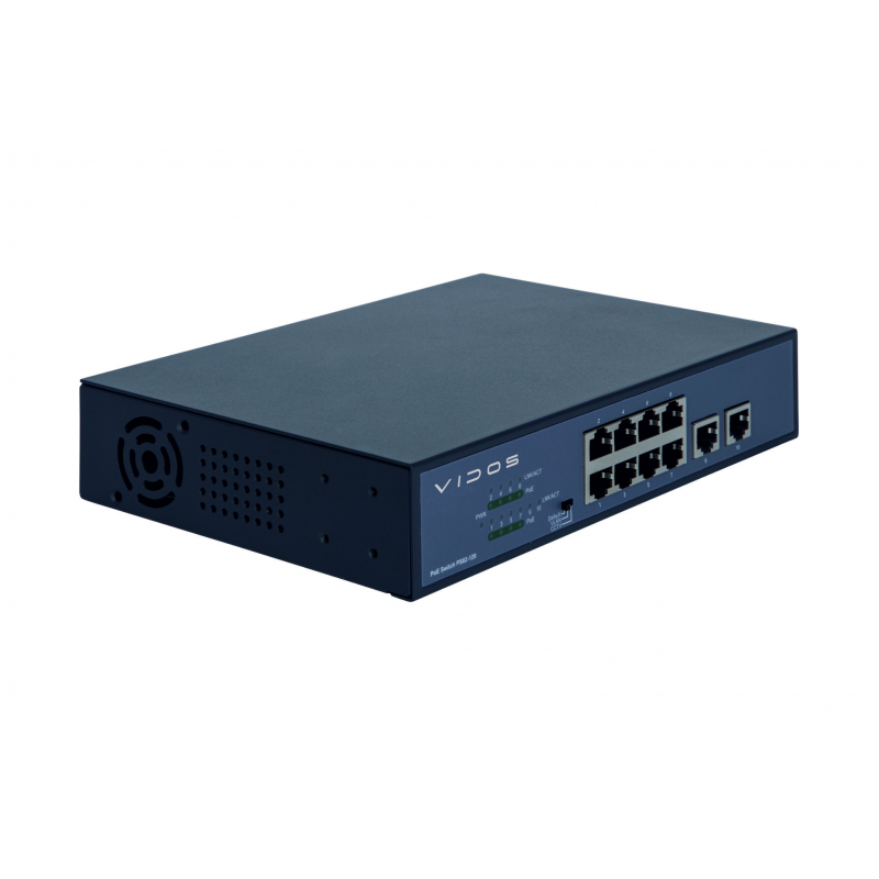 Switch PoE 48V DC - 8 portowy – PS82/120