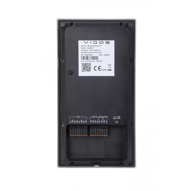Stacja bramowa IP serii VILLA - S2402-P