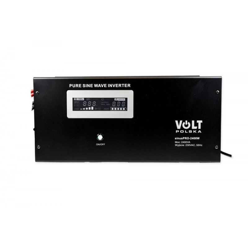 PRZETWORNICA VOLT POLSKA SINUSPRO-2400W 12V 1600/2400W