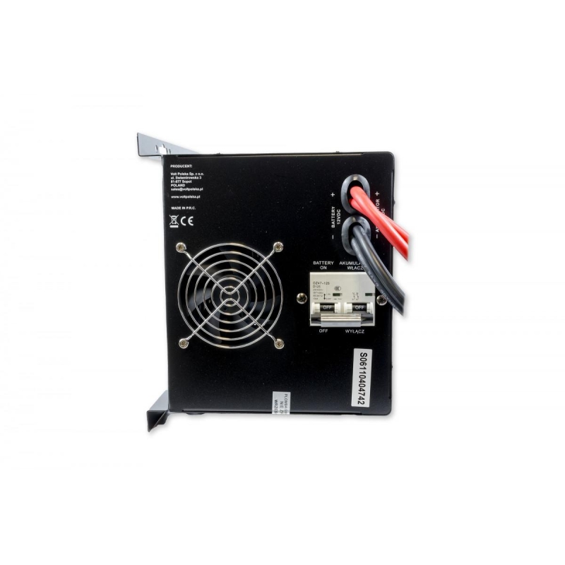 PRZETWORNICA VOLT POLSKA SINUSPRO-2400W 12V 1600/2400W