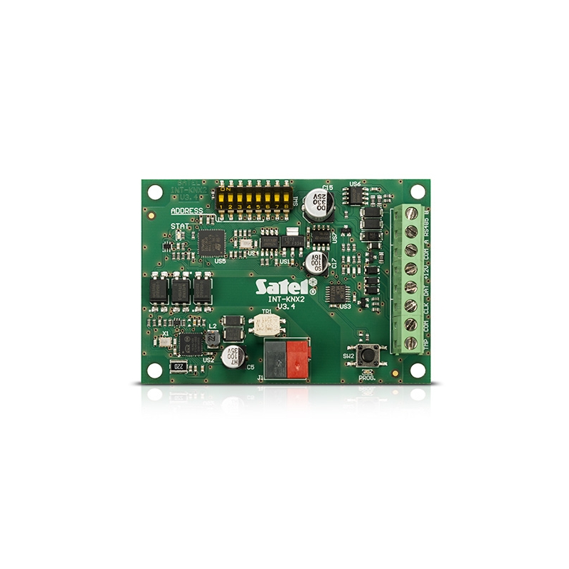 SATEL MODUŁ INTEGRACJI Z SYSTEM. KNX INT-KNX-2
