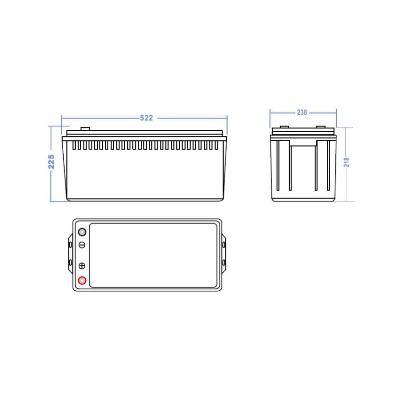 AKUMULATOR AGM Green Cell VRLA 12V 200Ah