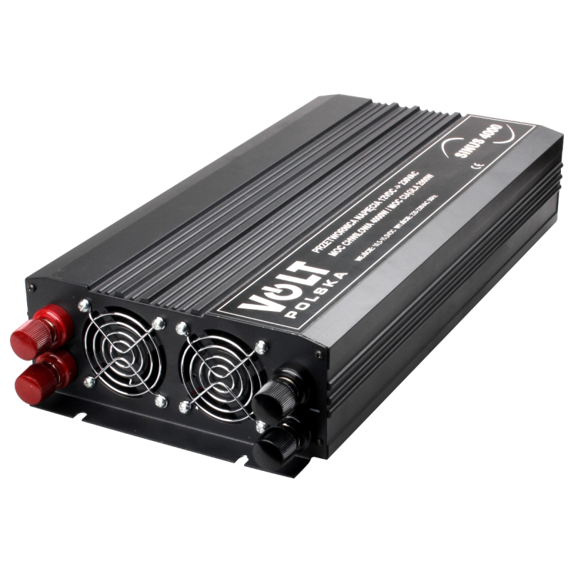 PRZETWORNICA VOLT POLSKA SINUS 4000 12V / 230V 2000/4000W