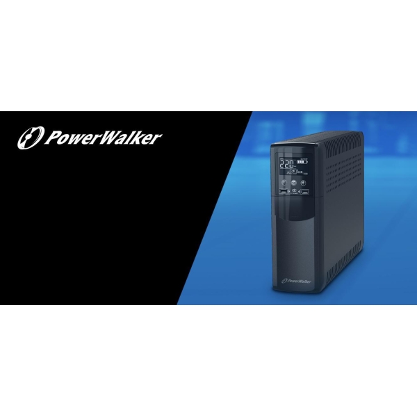 UPS ZASILACZ AWARYJNY PowerWalker VI 600 CSW FR