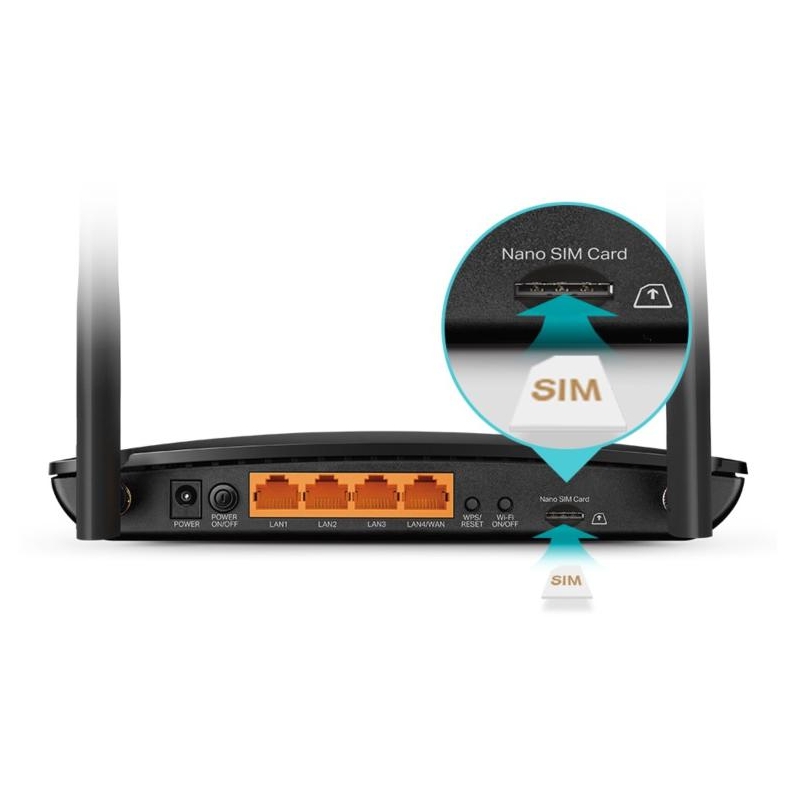 ROUTER TP-LINK MR500 4G+ CAT6 LTE