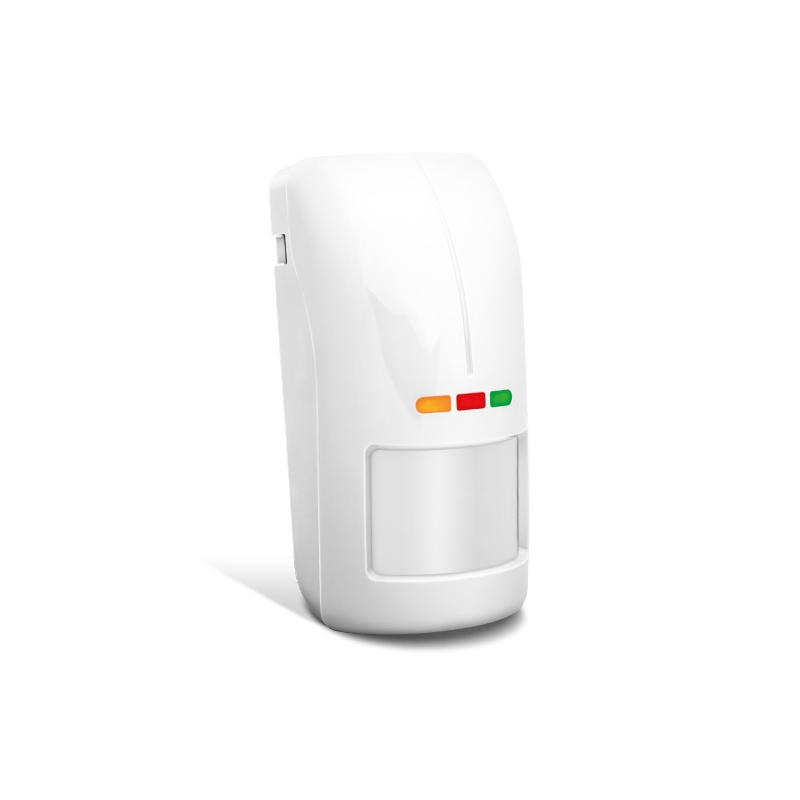 SATEL ZEWNĘTRZNY DUALNY CZUJNIK RUCHU OPAL PRO, BEZ UCHWYTU (BIAŁY)