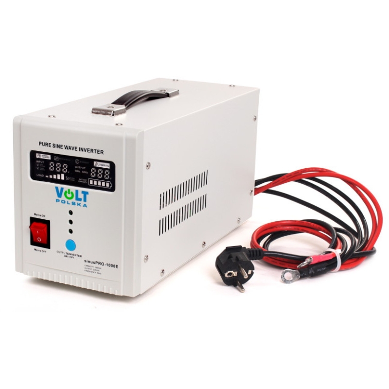 PRZETWORNICA VOLT POLSKA SINUSPRO-1000E 12V 700/1000W