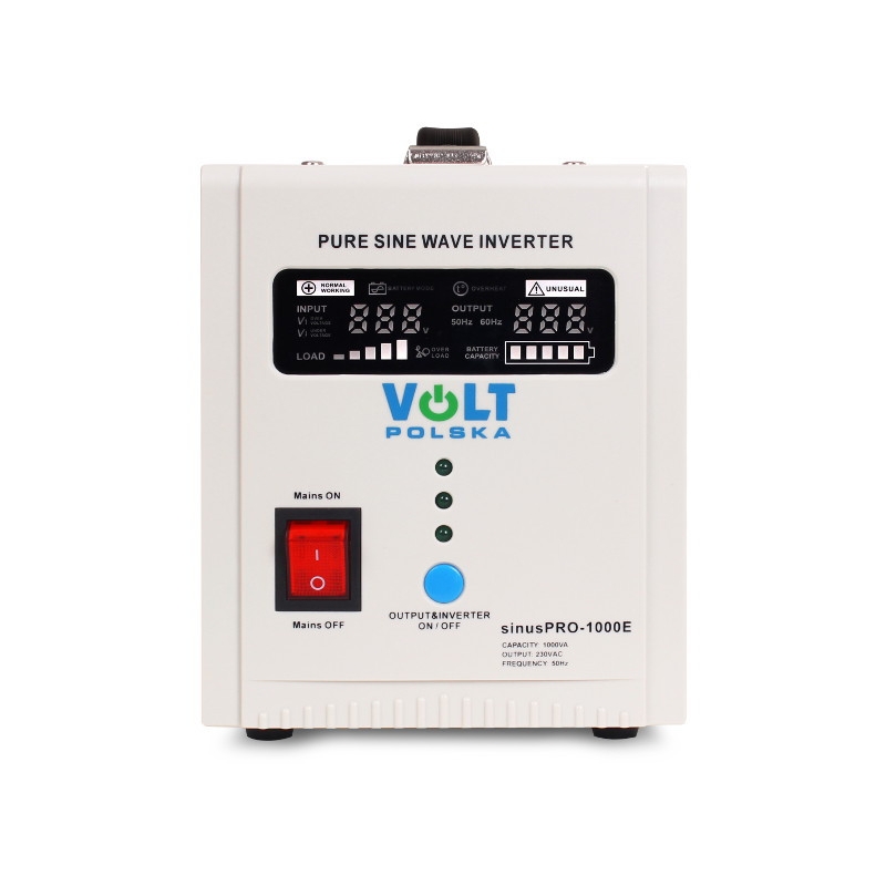 PRZETWORNICA VOLT POLSKA SINUSPRO-1000E 12V 700/1000W