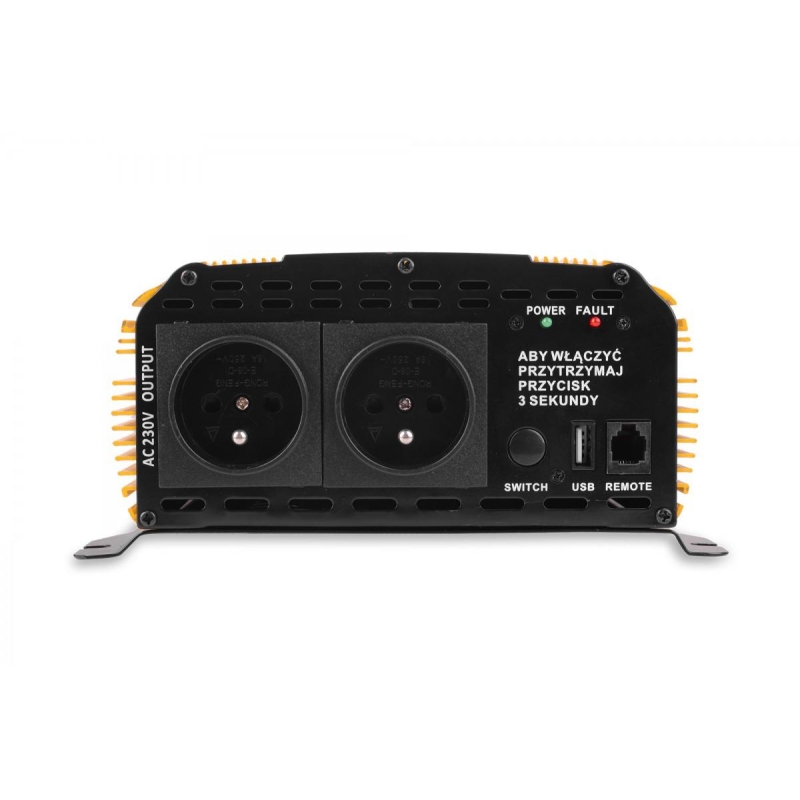 PRZETWORNICA VOLT POLSKA SINUS PLUS 1200 12V / 230V 600/1200W